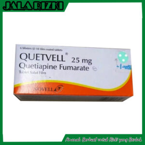 Quetvell 25 mg Obat apa